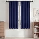 thumbnail image 1 of Blackout Cortinas, Cortinas Oscurecedoras de Habitación 42x63in Juego de 2 Paneles, Cortinas Blackout con Bolsillo para Barra para Recámara y Sala de Estar, Cortinas de Ventana con Aislamiento Térmic, 1 of 6