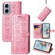 thumbnail image 1 of Funda Cartera FOXDOCK para Motorola Moto G24 Power , Flip PU con Relieve de Gatos y Perros, Tarjetero y Soporte, 1 of 6