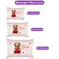 thumbnail image 3 of Happy Valentine's Day Golden Retriever Brings Love Heart Pillowcase Double Sided Goldens Dog Lover Gifts Idea Pillow Case Covers - 02028, 3 of 3