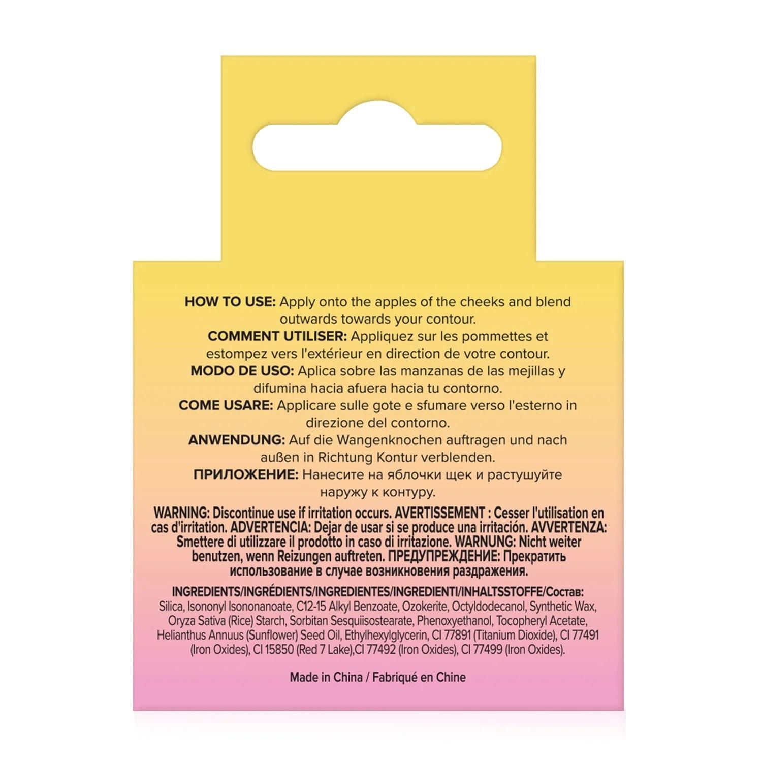 Lottie London - Meltin' Cream Blush - Super Sheer Creamy Cheek Tint - Muted Mauve