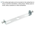 thumbnail image 4 of Uxcell Ceiling Light Plate 115x20x16mm Lighting Fixture Mounting Bracket for Home Office Chandelier 1 Set, 4 of 5