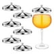 thumbnail image 2 of 6 Pcs Stainless Steel Wine Glass Covers Cup Covers Wine Glass Covers, 2 of 5