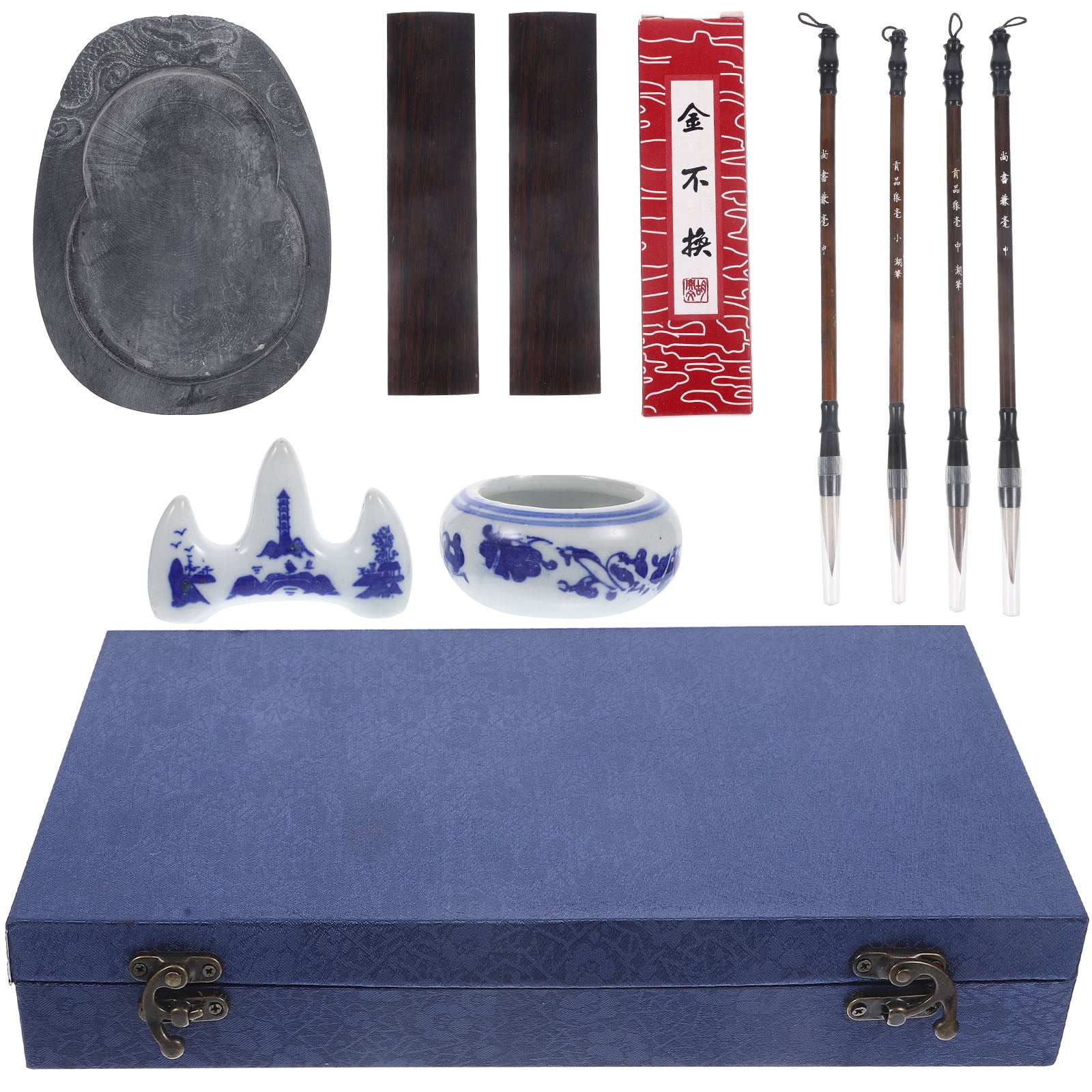 Pens Inks Calligraphy Painting Set Chinese Stationery