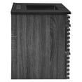 thumbnail image 4 of Modway Render 36" Wall-Mount Bathroom Vanity in Charcoal Black, 4 of 9