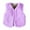 Light Purple, variant on Staki Baby Vest Toddler Vest for Girls Sleeveless Reversible Fleece Vest Fall Winter Button Down Waistcoat Outerwear(Light Gray,9-10 Years)