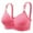 Hot Pink, variant on ibuvkizy Bras for Women Sports Bra Comfortable Breathable,Push up Wireless Bra,Woman's Embroidered Glossy Comfortable Breathable Bra Underwear No Rims,Women Bras Plus Size