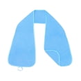 thumbnail image 4 of Bufanda babero para adultos, práctica y moderna para comer, impermeable y versátil. Azul claro, 4 of 9