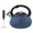 Marble Blue, variant on Whistling Tea Kettle & Milk Frother Set, 2.4qt Stainless Steel Whistling Tea Kettle & Handheld Frother, Foam Maker for Coffee, Latte and Matcha Drinks