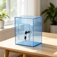 Lockable Acrylic Money Storage Box,Transparent Rectangular Savings ...
