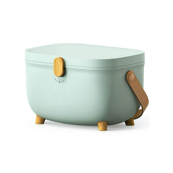 Oubit Oval Medicine Storage Box,Plastic Medicine Storage Box Double Layers Emergency Kit Box Emergency Kit Box Maximized Efficiency