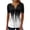 Black, variant on QASIEATN Women's Summer New Chest Button Pleated Casual Short Sleeved T Shirt Women's Top Fall Fashion Outfits for Women