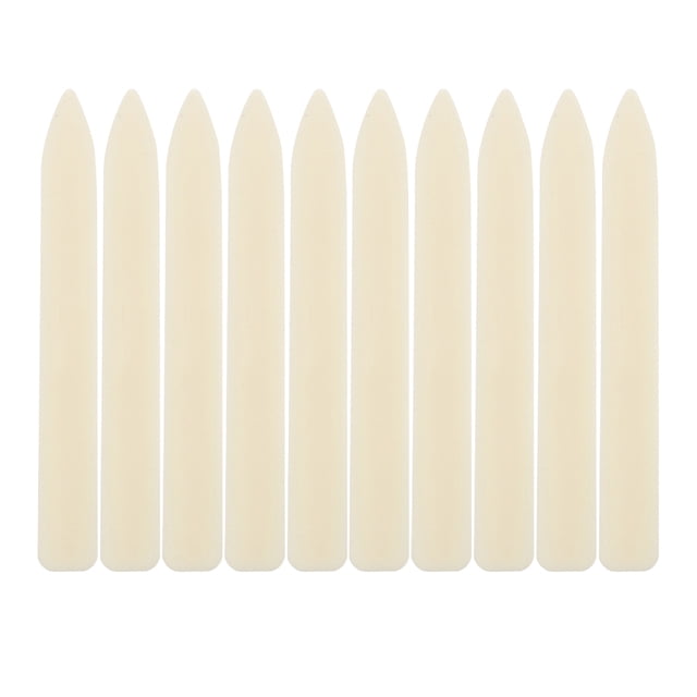 Shisuyan 10pcs Bone Folder Tool Plastic Bone Folder Paper Creaser Set For Diy Handmade Bookbinding Card Making And Paper Crafts And Folding Tool