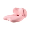 thumbnail image 2 of TISHITA Office Chair Seat Cushion Durability Multiuse Comfortable with Waist Support Pink, 2 of 8