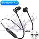 thumbnail image 5 of XT11 Magnetic Wireless Bluetooth Earphone In-Ear Stereo Music Headset Sport Earbud Earpiece With Microphone Universal Headphone, 5 of 9