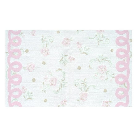 The Rug Market Sweet Pea White Kids Rug