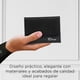 thumbnail image 5 of Cartera para hombre SQbags John Black con gran espacio de almacenamiento, 5 of 5