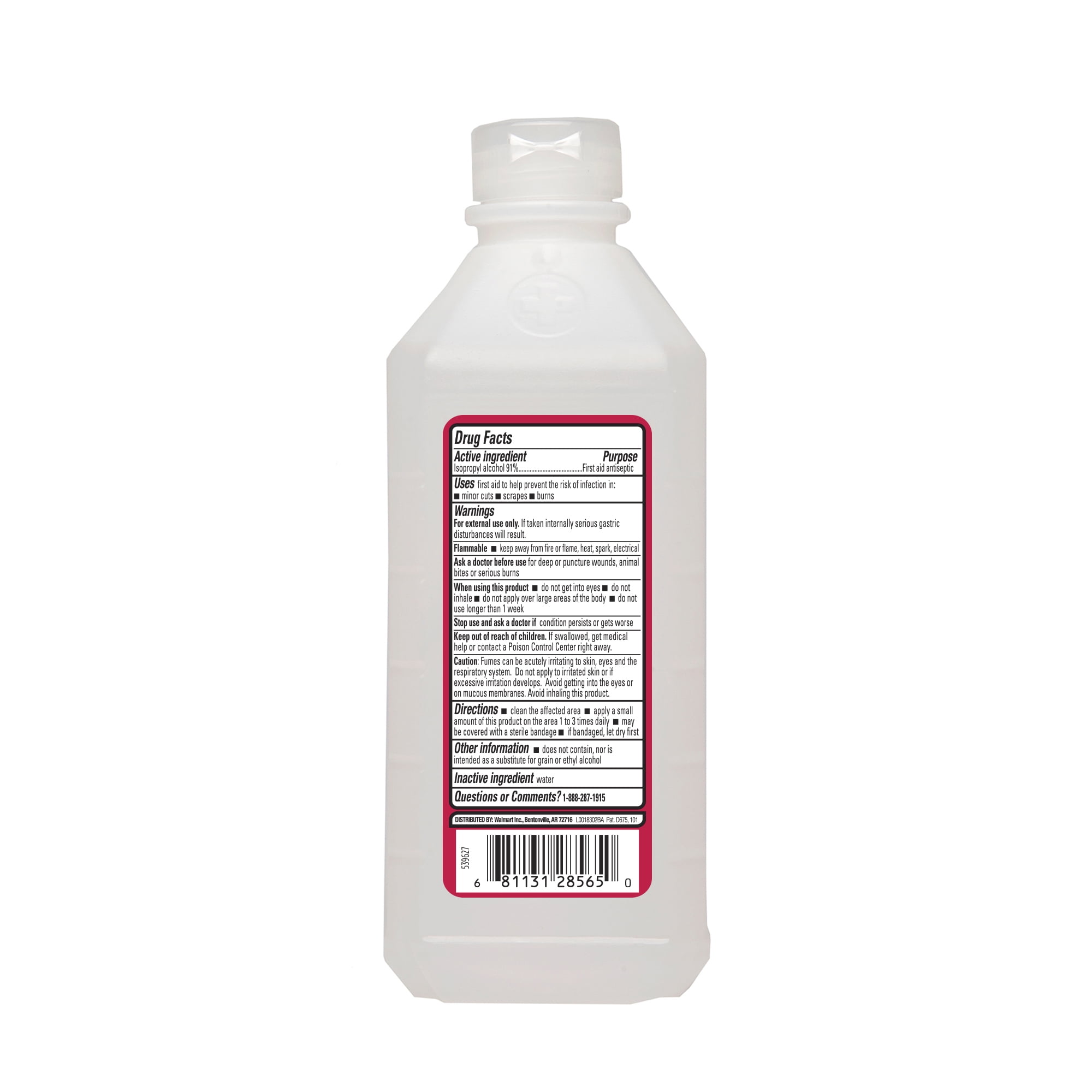 Equate 91% Isopropyl Alcohol 16oz