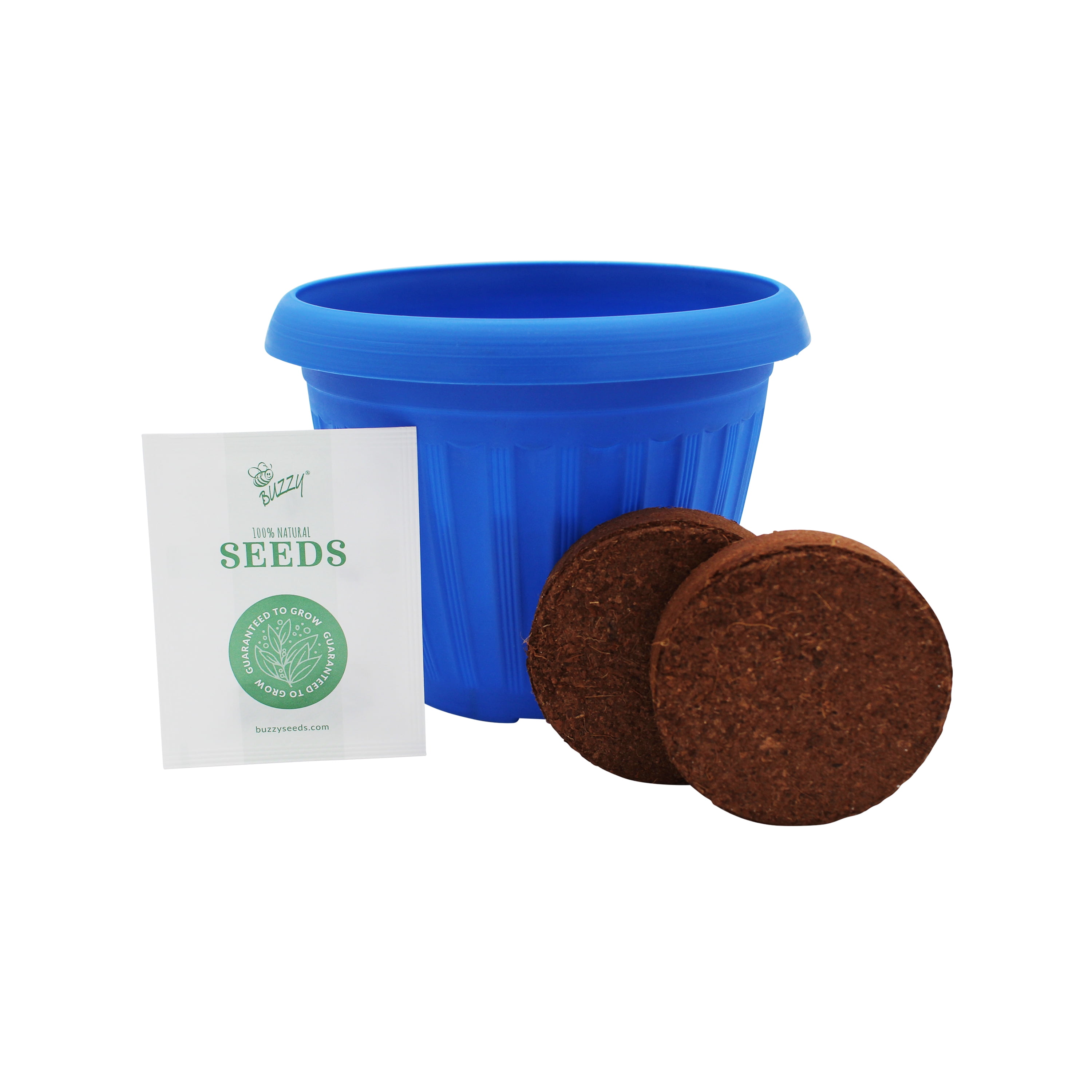 Chaos Garden 3-Pack Flower Grow Kit with Wildflower Seeds & Pots