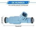 thumbnail image 6 of Fuel Injector No.XF1E-9F593-A5A Fuel Injection Nozzle for Dodge for Ram 1500 02-07 4.7L Blue, 6 of 7