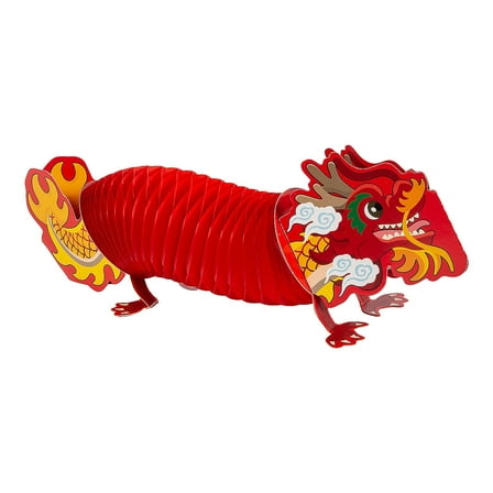 Chinese New Year Dragon Honeycomb Centerpieces, Party Decor, Chinese New Year, 3 Pieces