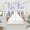 White Grass Green, variant on Easter Gnomes Bunnies Swag Curtains for Kitchen/Bedroom/Living Room, Spring Easter Eggs Floral Purple Plaid Scalloped Curtains 63 Inch Long, Window Swag Topper Curtains Valances 2 Panels Set 36"x63"