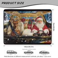 thumbnail image 7 of XYZCANDO Santa Claus Car Trunk Mat 29" x 39", All-Weather Washable Cargo Liner with Non-Slip Backing, Easy-Clean Stitched Edge Protector for SUVs, Sedans and Trucks, 7 of 7