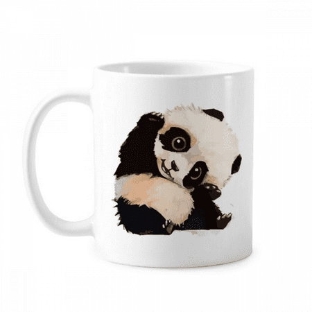 

China Panda Cubs Trottie Lovely Baby Mug Pottery Cerac Coffee Porcelain Cup Tableware