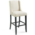 thumbnail image 2 of Baron Bar Stool Upholstered Fabric Set of 2,Beige, 2 of 7