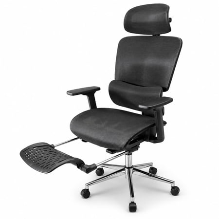 ergonomic office chair with footrest product