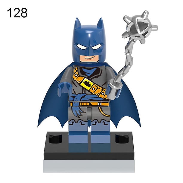 Azul Dc Superhéroe Batman Minifiguras Juguete Regalo Coleccionable