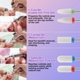 thumbnail image 4 of Topsome 30Pcs Nail Drill Bits Set, 3/32 Inch Professional Tungsten Carbide Ceramic Diamond Nail Drill Bits for Acrylic Gel Nails, Cuticle Remover Manicure Pedicure Tools for Home and Salon Use, 4 of 8