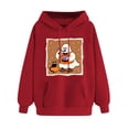 thumbnail image 6 of Wensltd Women's Casual Lightweight Hoodies with Pockets Long Sleeve Sweatshirts Loose Pullovers, 6 of 6
