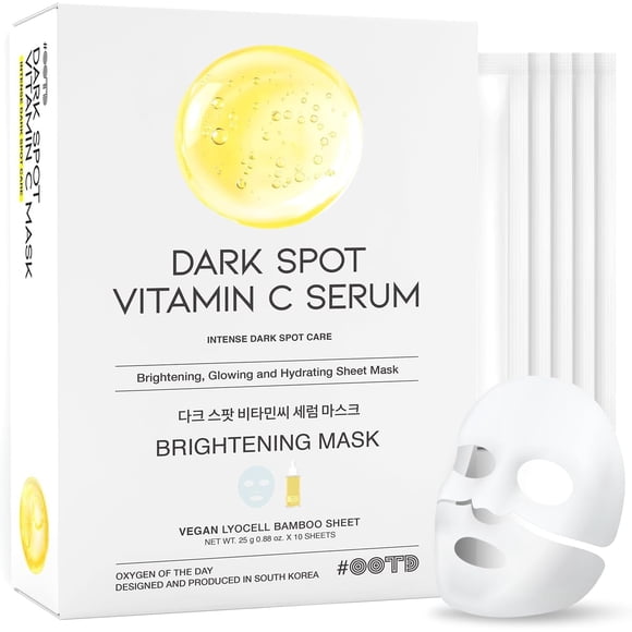 #OOTD Vitamin C Revitalizing Hydrating Sheet Mask (10pcs)