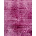 thumbnail image 1 of Ahgly Company Machine Washable Indoor Rectangle Abstract Hot Pink Area Rugs, 3' x 5', 1 of 7