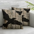 thumbnail image 3 of Qinduosi Throw Pillow,Rustic Eagle Moose Pillow Covers Set of ,Farmhouse Woodland Throw Pillow Covers, Pillowcases for Sofa Couch,Woodland Boy Nursery Decor Room Decor, 3 of 5