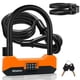 thumbnail image 1 of Candado para bicicleta NDakter U-Lock de 18 mm con cable de 1,5 m, 1 of 7