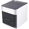 thumbnail image 1 of Portable Air Conditioner Fan, Air Cooler, Humidifier and Purifier 3-in-1 USB Desktop Air conditioner with Waterbox, 7 Color LED Night Light and 3 Fan Speed for Office Home Travel, 1 of 7