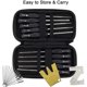 thumbnail image 5 of Carburetor Adjustment Tool Kit for 2 Cycle Engines, Carb Tune Up Adjusting Tool for Trimmer Weedeater Chainsaw, 5 of 5