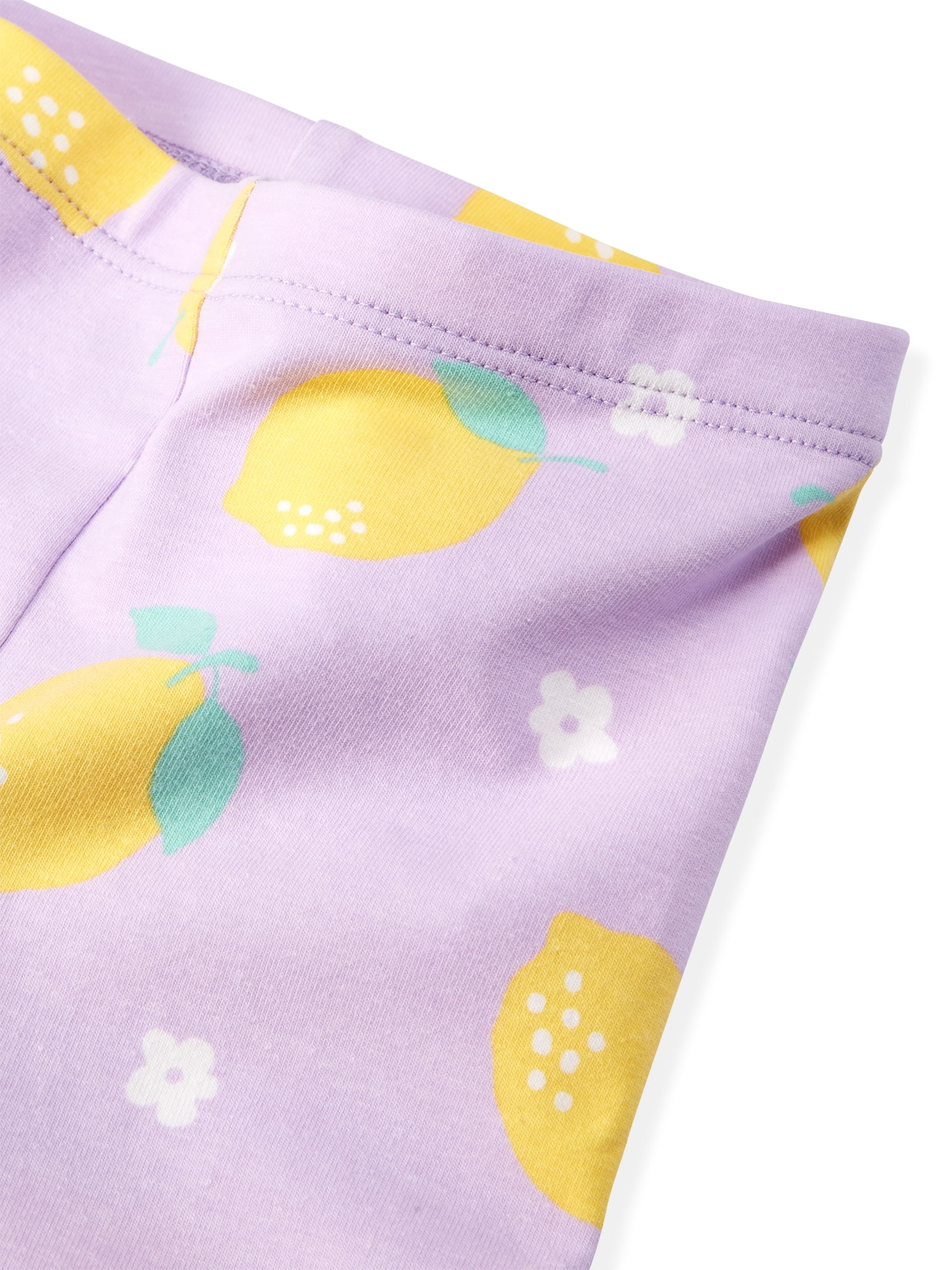 Garanimals Newborn, Baby & Toddler Girl Cotton Pull-on Leggings, Sizes 0M–6T, Single & 3-pack