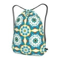 thumbnail image 3 of XMXT Unisex Drawstring Backpack for Women Men, Colorful Kaleidoscope Pattern Waterproof Gym Bag String Bags for Shopping Sport Travel, m, 3 of 8
