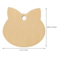 thumbnail image 4 of 2 etiquetas de identificación para mascotas de acero inoxidable, para perros y gatos., 4 of 7
