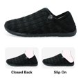 thumbnail image 2 of House Spesoul Fuzzy - Zapatillas de interior para mujer y hombre, color negro, 2 of 6