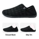 thumbnail image 2 of House Spesoul Fuzzy - Zapatillas de interior para mujer y hombre, color negro, 2 of 6