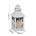 thumbnail image 3 of Battery Powered Christmas Snow Globe Light Portable Decor 5.3x2.4x2.4in Indoor Tabletop Thanksgiving Party Atmosphere Lantern, 3 of 6