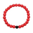 thumbnail image 2 of Beads Bulk Round Rock Engry s 8mm Polished Beads Bracelet For Unisex Jewelry Making Red, 2 of 9