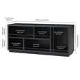 thumbnail image 5 of Evelyn&Zoe Winwood Rectangular TV Stand for TV's up to 65", Black, 5 of 7