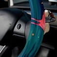 thumbnail image 5 of Flamingo 14.5 Inch Printing PVC Leather Car Wheel Cover Steering Wheel Cover Auto Accessories, 5 of 6