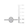 thumbnail image 2 of Everly Women's Diamond 14K White Gold Engagement Ring, 2 of 7