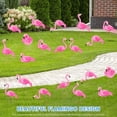 thumbnail image 3 of Letreros Pink Flamingo Yard de Subacy, 20 unidades, con 40 estacas, 3 of 6