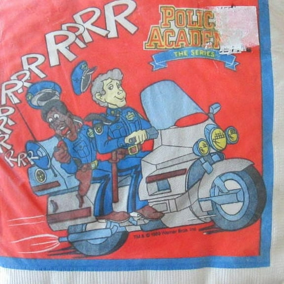 Various 'The Series' Vintage 1989 Lunch Napkins, 16 Count